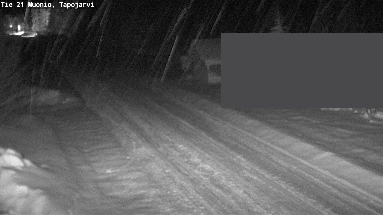 Weather Camera Image Väg 21 Muonio, Tapojärvi, Muonio, Lappi