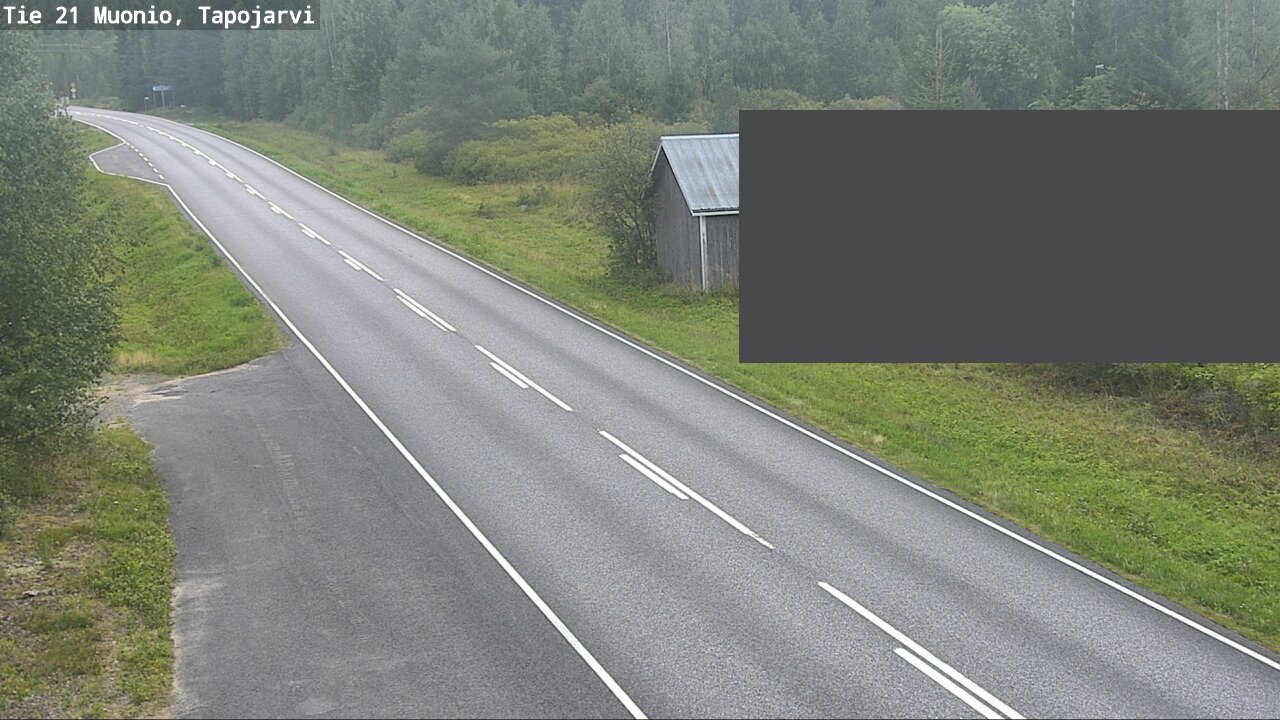 Kelikamerat Kuva Tie 21 Muonio, Tapojärvi, Muonio, Lappi