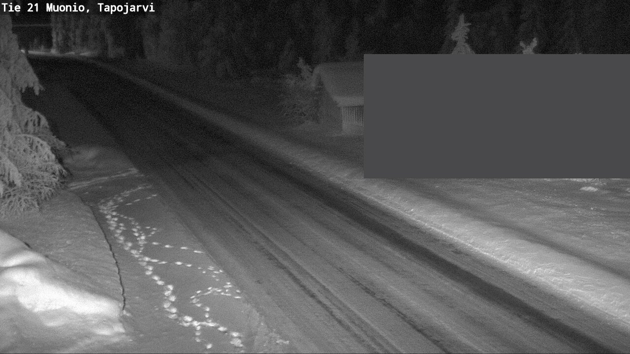 Kelikamerat Kuva Tie 21 Muonio, Tapojärvi, Muonio, Lappi