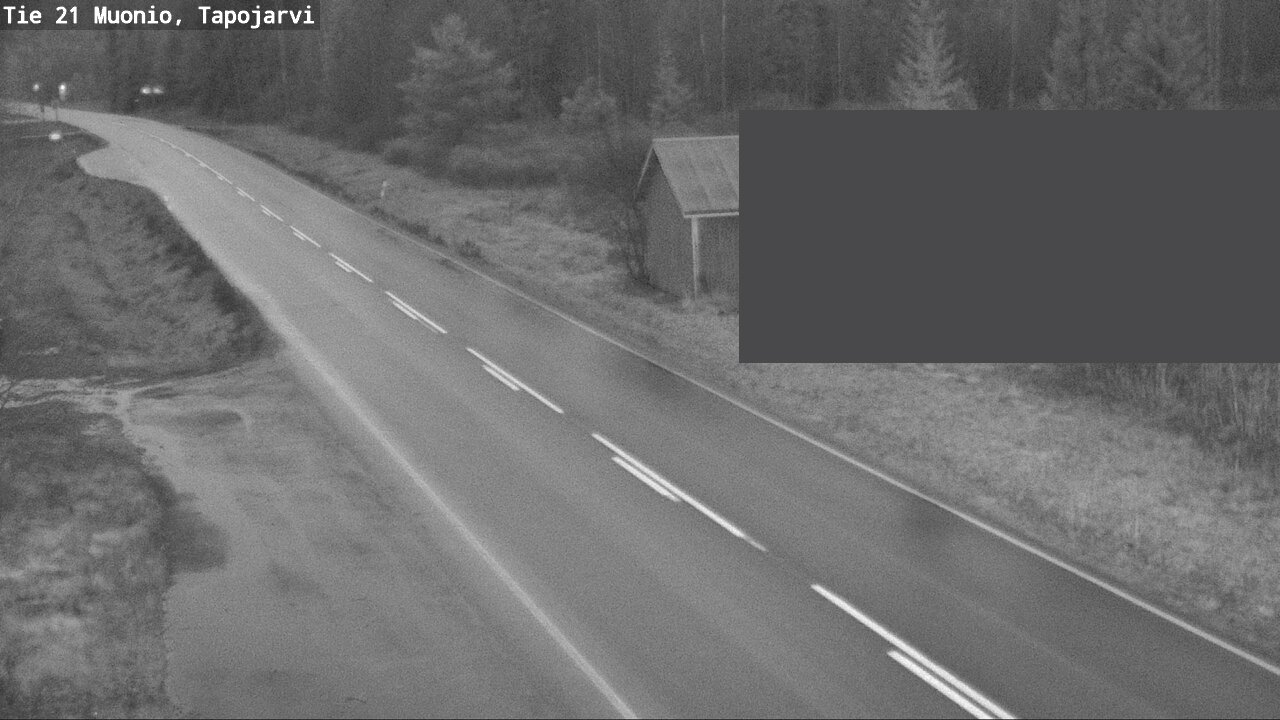 Kelikamerat Kuva Tie 21 Muonio, Tapojärvi, Muonio, Lappi