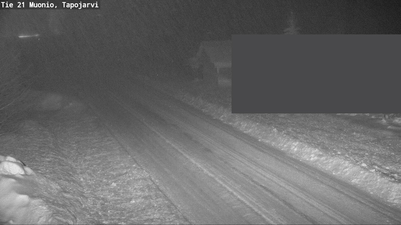 Weather Camera Image Väg 21 Muonio, Tapojärvi, Muonio, Lappi