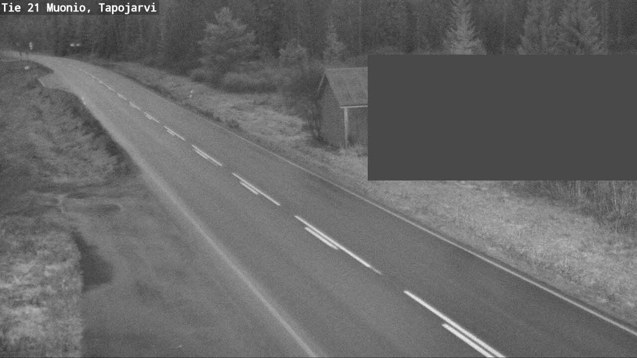 Kelikamerat Kuva Tie 21 Muonio, Tapojärvi, Muonio, Lappi