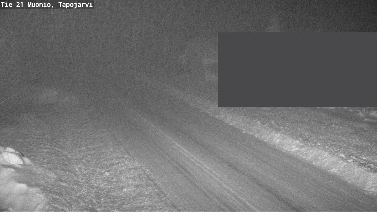 Weather Camera Image Väg 21 Muonio, Tapojärvi, Muonio, Lappi