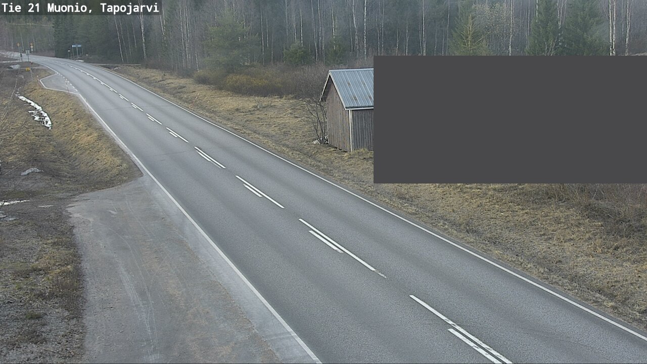 Kelikamerat Kuva Tie 21 Muonio, Tapojärvi, Muonio, Lappi