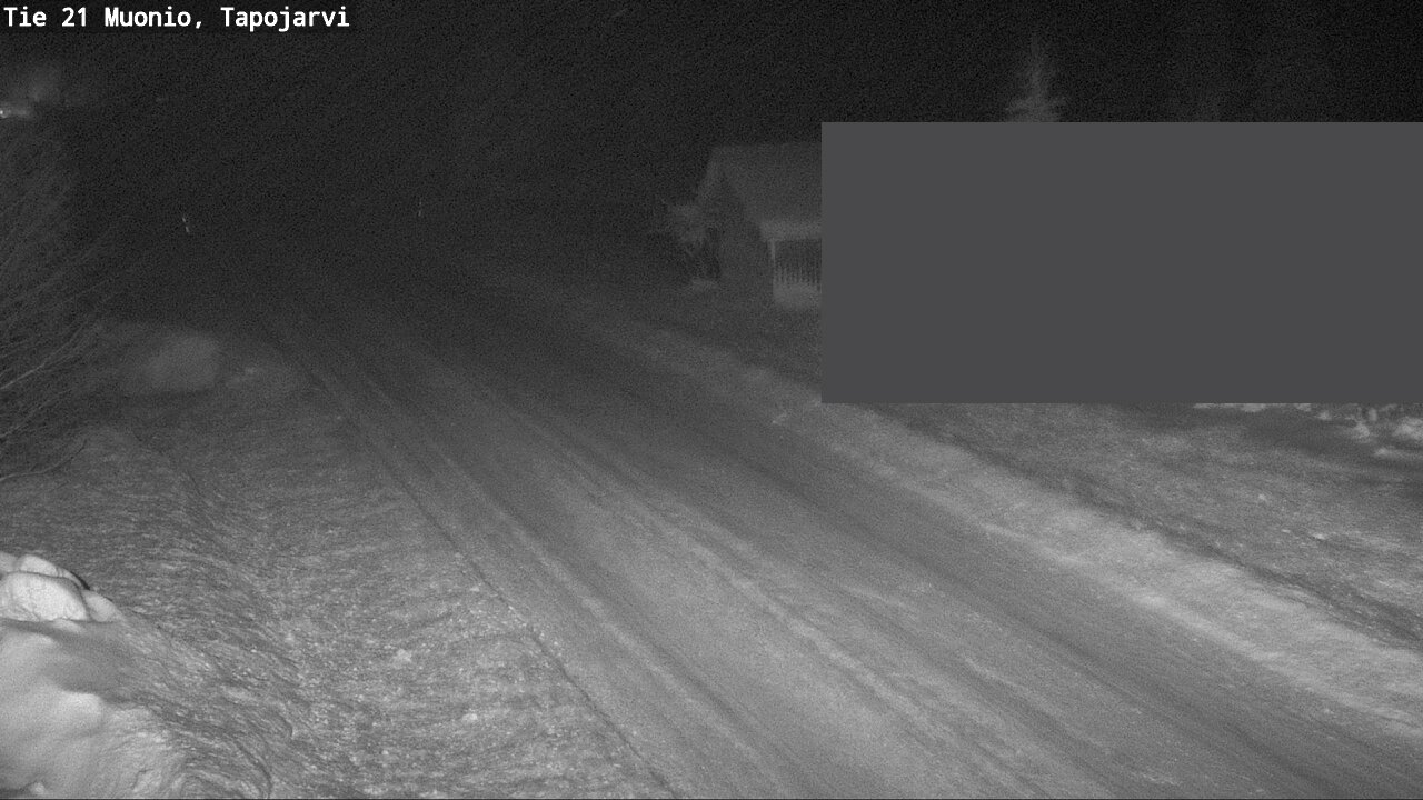 Weather Camera Image Väg 21 Muonio, Tapojärvi, Muonio, Lappi