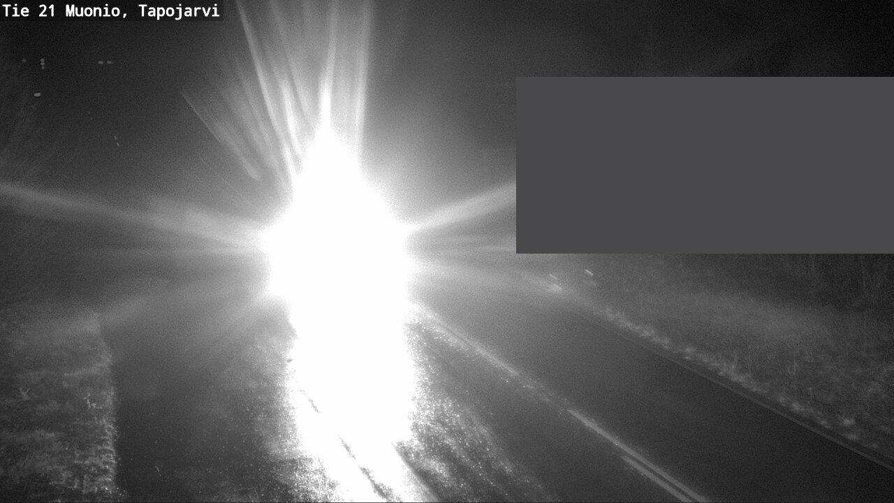 Kelikamerat Kuva Tie 21 Muonio, Tapojärvi, Muonio, Lappi