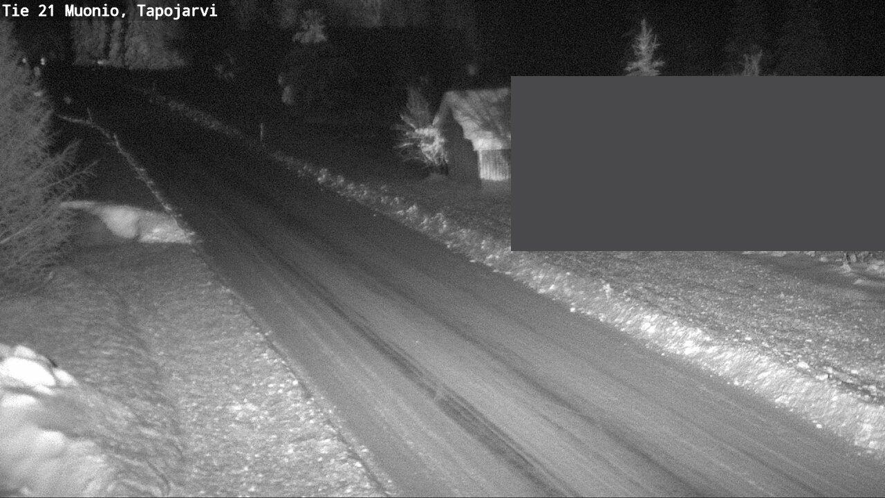 Weather Camera Image Väg 21 Muonio, Tapojärvi, Muonio, Lappi