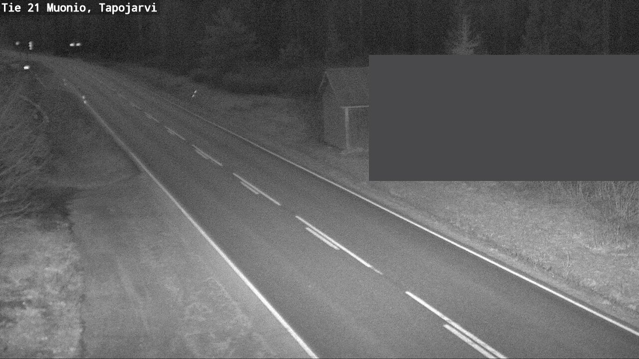 Kelikamerat Kuva Tie 21 Muonio, Tapojärvi, Muonio, Lappi