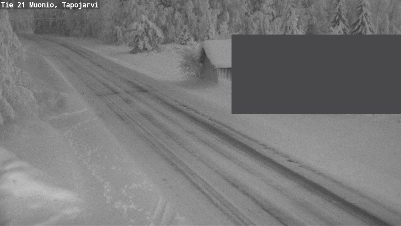 Kelikamerat Kuva Tie 21 Muonio, Tapojärvi, Muonio, Lappi