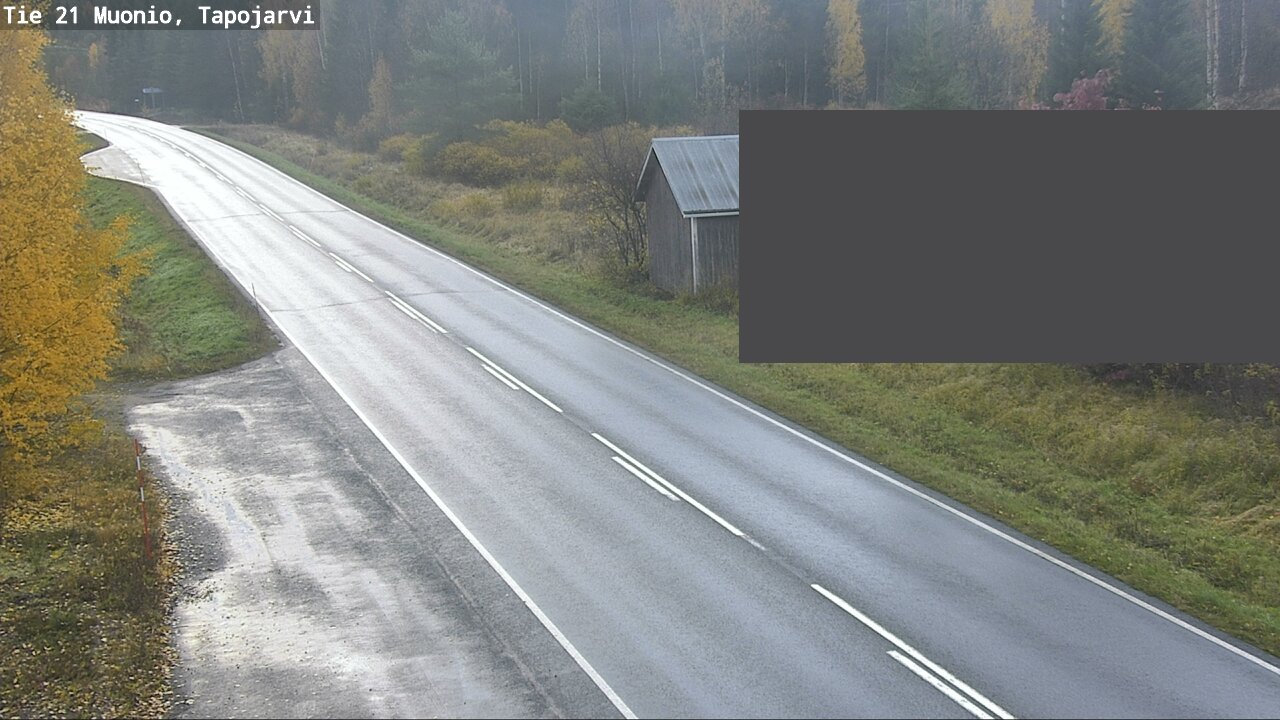 Weather Camera Image Road 21 Muonio, Tapojärvi, Muonio, Lappi