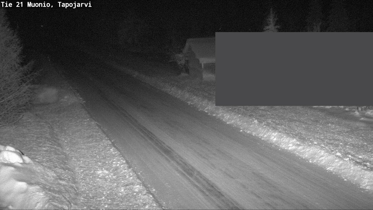 Weather Camera Image Väg 21 Muonio, Tapojärvi, Muonio, Lappi