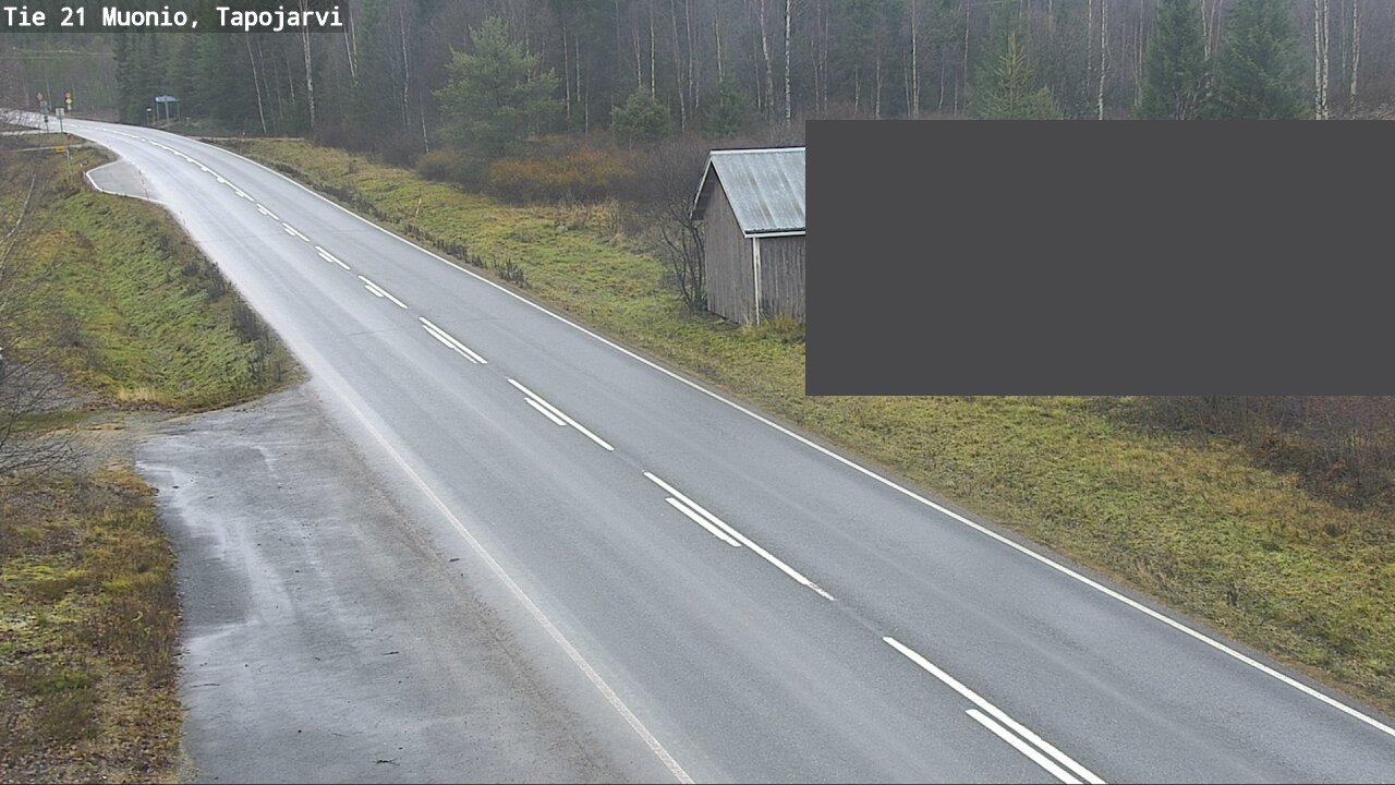 Kelikamerat Kuva Tie 21 Muonio, Tapojärvi, Muonio, Lappi