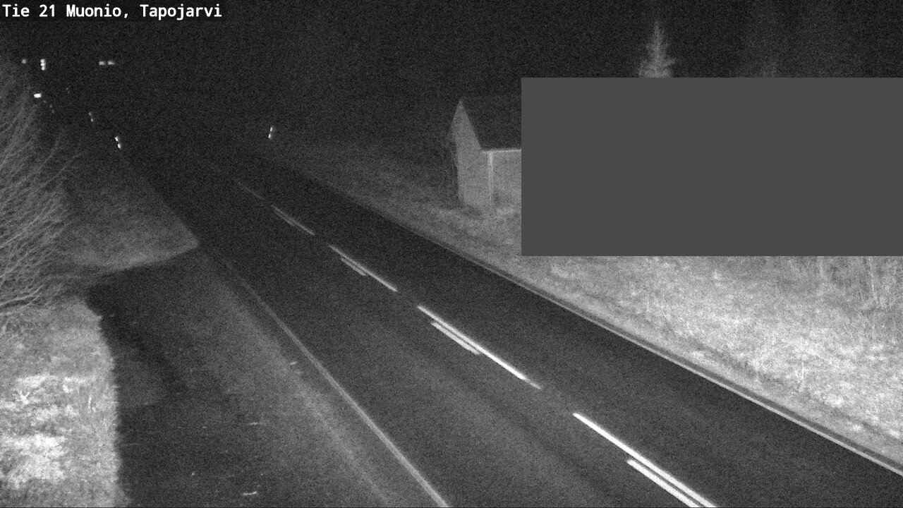 Kelikamerat Kuva Tie 21 Muonio, Tapojärvi, Muonio, Lappi