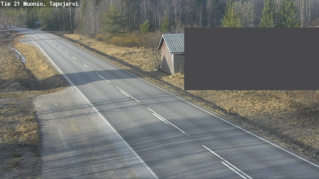 Kelikamerat Kuva Tie 21 Muonio, Tapojärvi, Muonio, Lappi