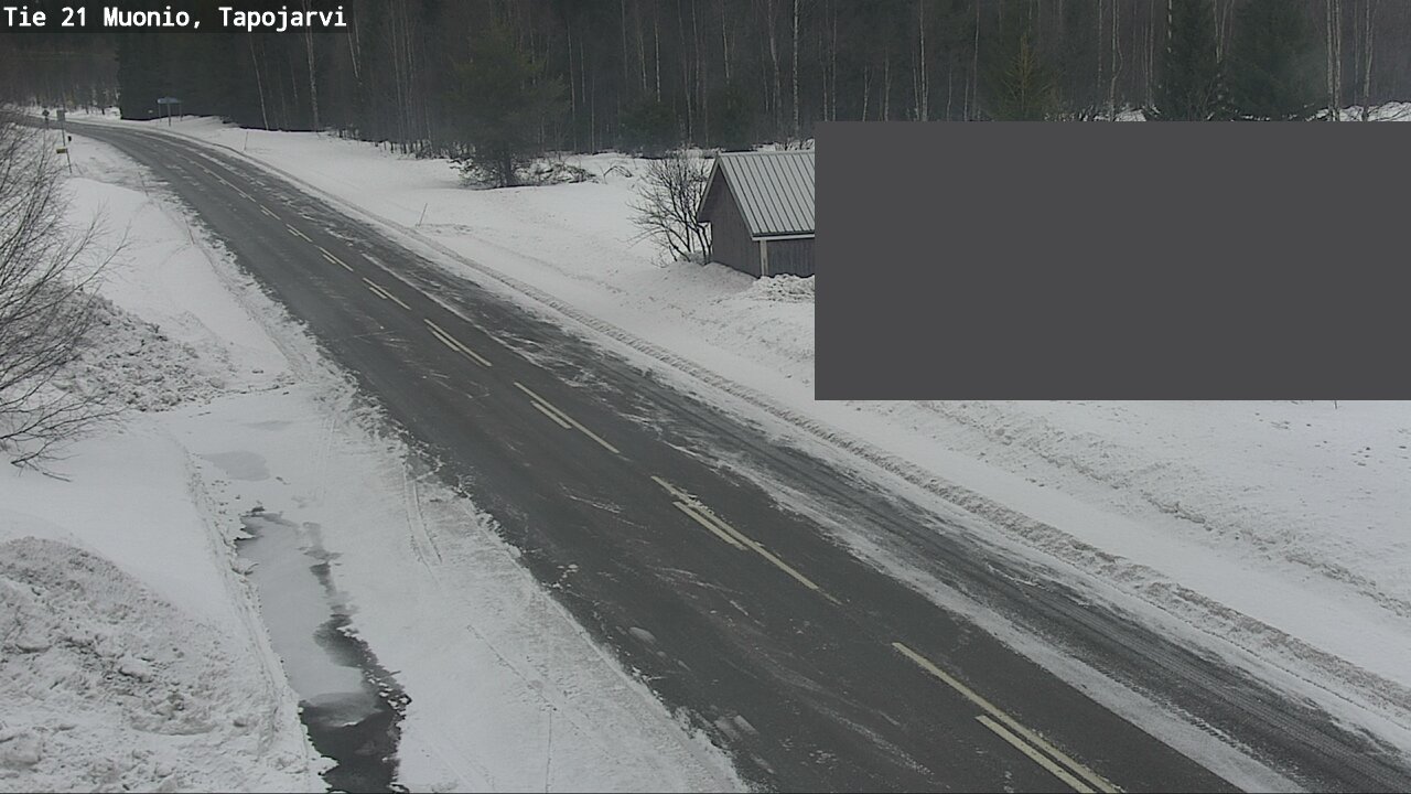 Kelikamerat Kuva Tie 21 Muonio, Tapojärvi, Muonio, Lappi