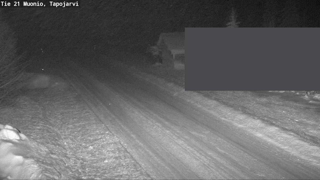 Weather Camera Image Väg 21 Muonio, Tapojärvi, Muonio, Lappi