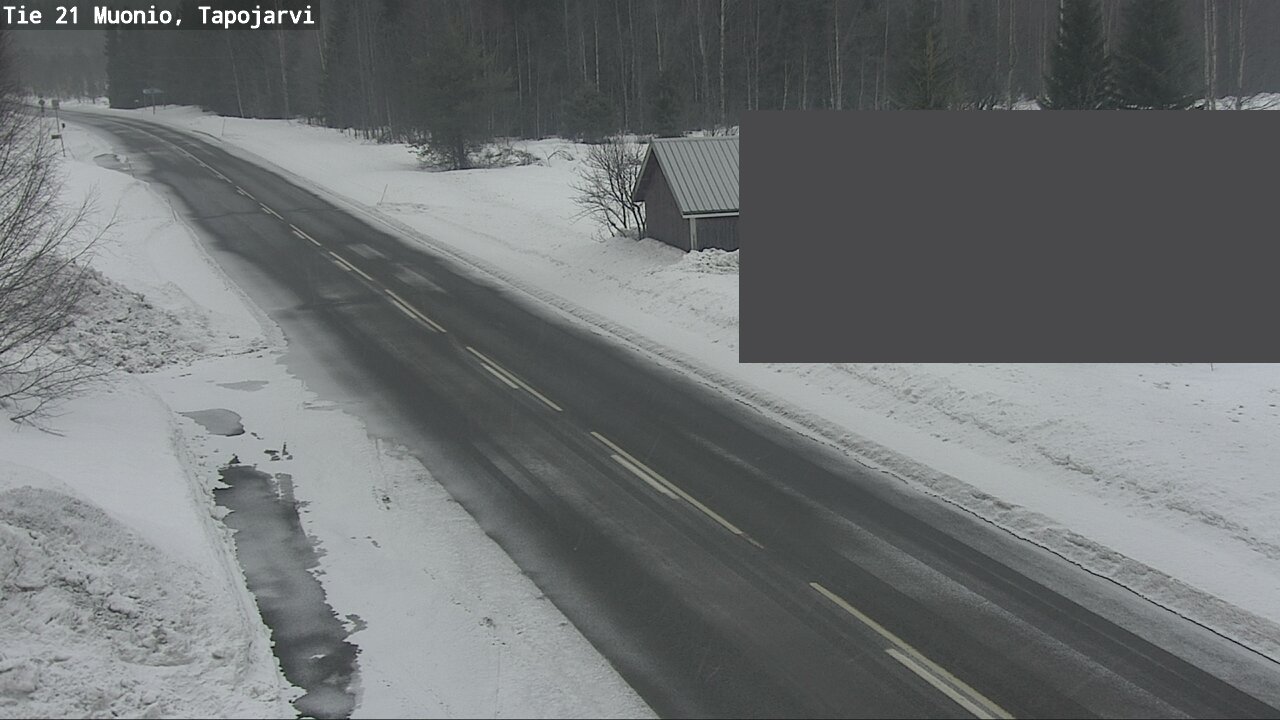 Kelikamerat Kuva Tie 21 Muonio, Tapojärvi, Muonio, Lappi