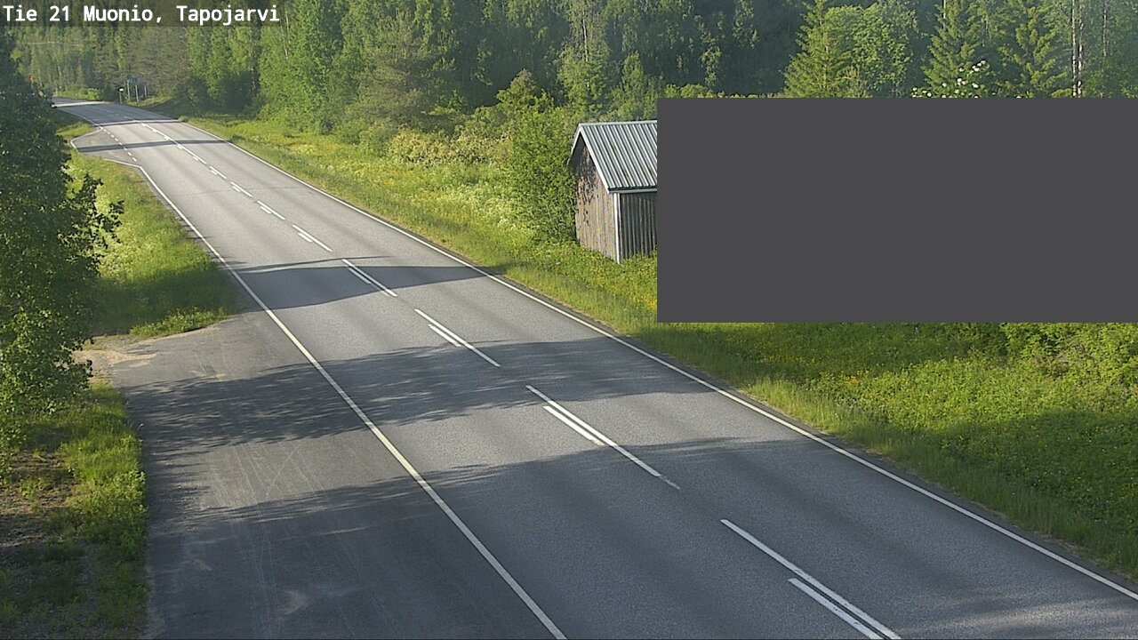 Kelikamerat Kuva Tie 21 Muonio, Tapojärvi, Muonio, Lappi