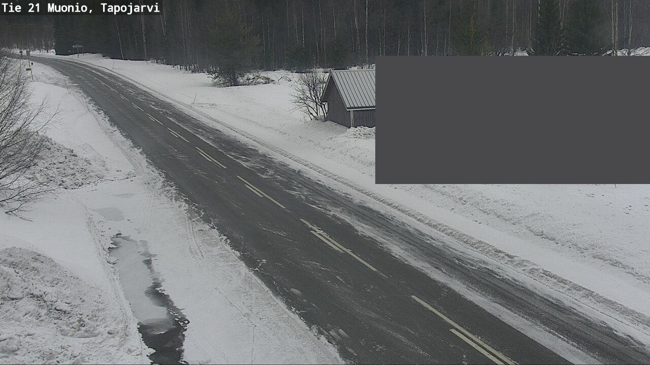 Kelikamerat Kuva Tie 21 Muonio, Tapojärvi, Muonio, Lappi