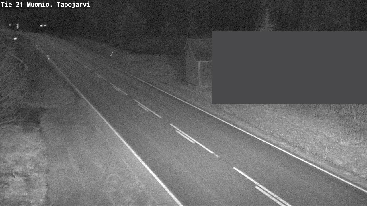 Weather Camera Image Road 21 Muonio, Tapojärvi, Muonio, Lappi