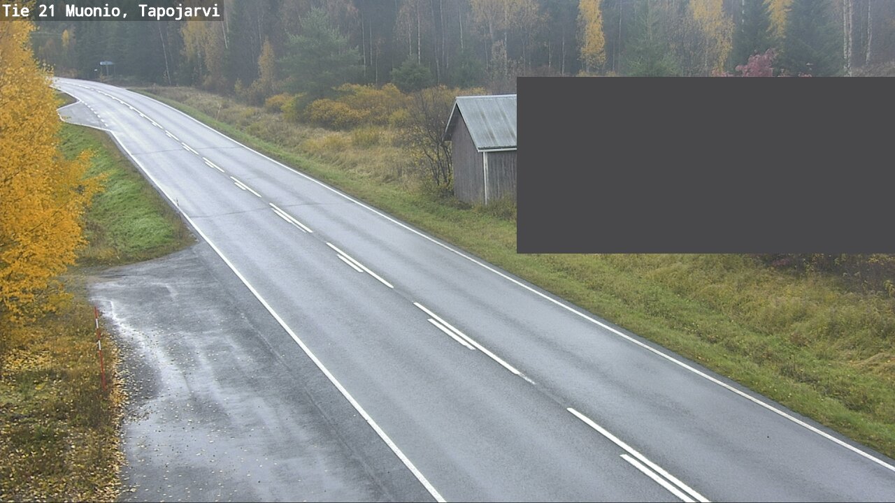 Weather Camera Image Road 21 Muonio, Tapojärvi, Muonio, Lappi