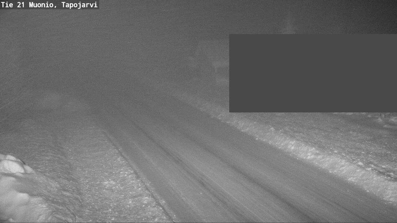 Weather Camera Image Väg 21 Muonio, Tapojärvi, Muonio, Lappi