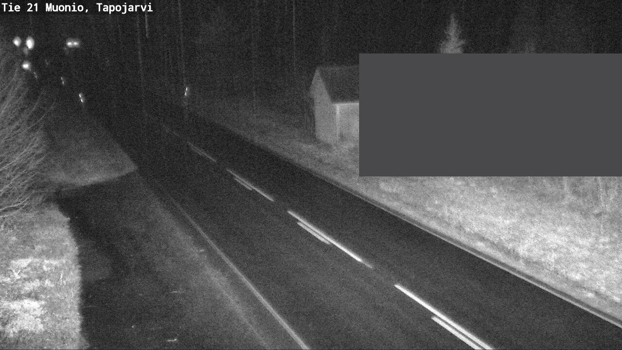 Kelikamerat Kuva Tie 21 Muonio, Tapojärvi, Muonio, Lappi