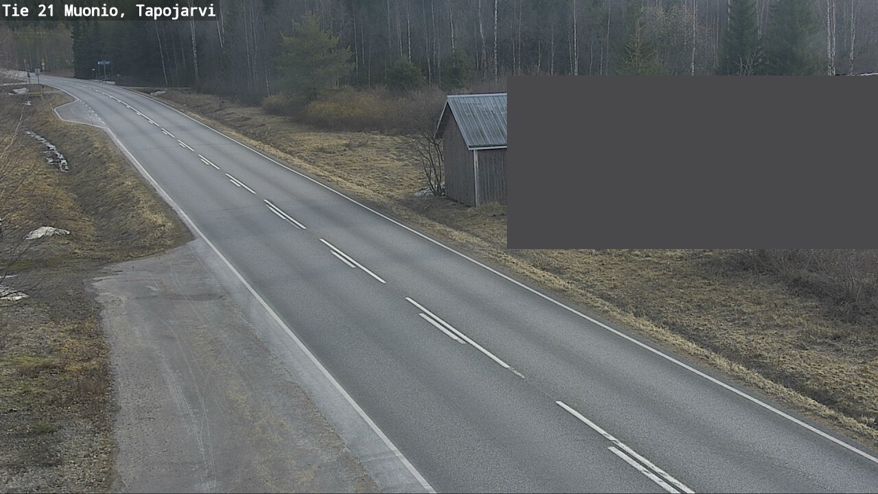 Kelikamerat Kuva Tie 21 Muonio, Tapojärvi, Muonio, Lappi