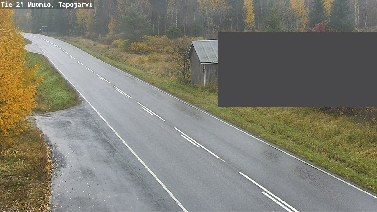 Kelikamerat Kuva Tie 21 Muonio, Tapojärvi, Muonio, Lappi