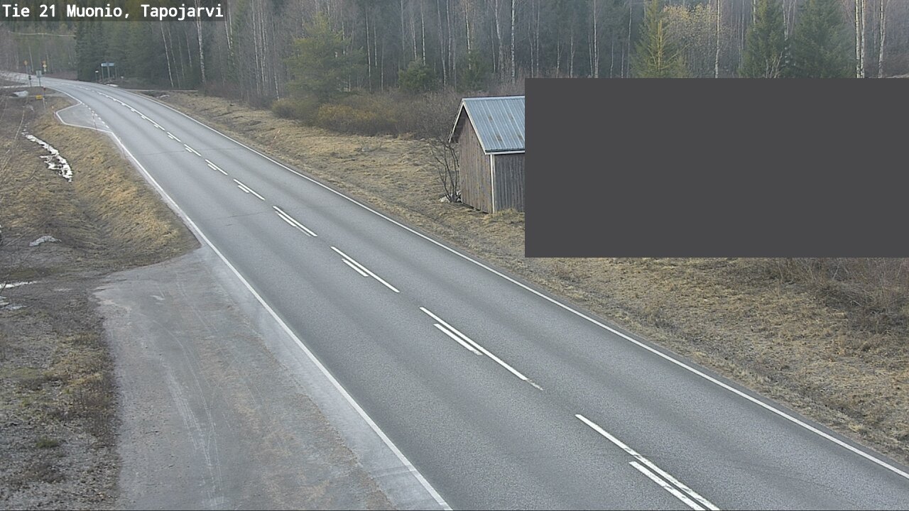 Kelikamerat Kuva Tie 21 Muonio, Tapojärvi, Muonio, Lappi