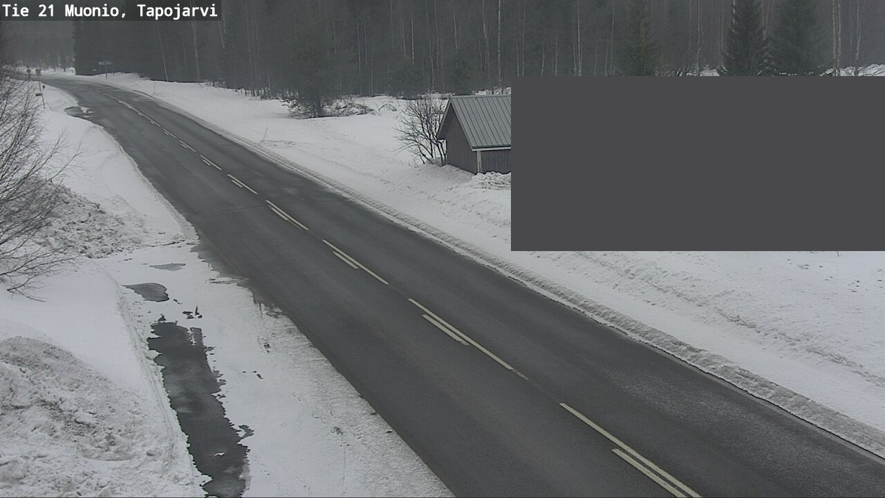 Kelikamerat Kuva Tie 21 Muonio, Tapojärvi, Muonio, Lappi