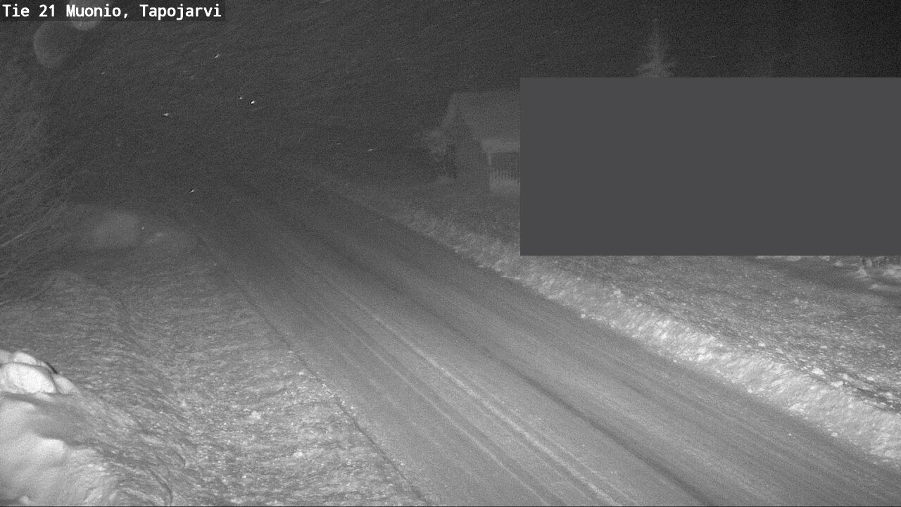 Weather Camera Image Väg 21 Muonio, Tapojärvi, Muonio, Lappi