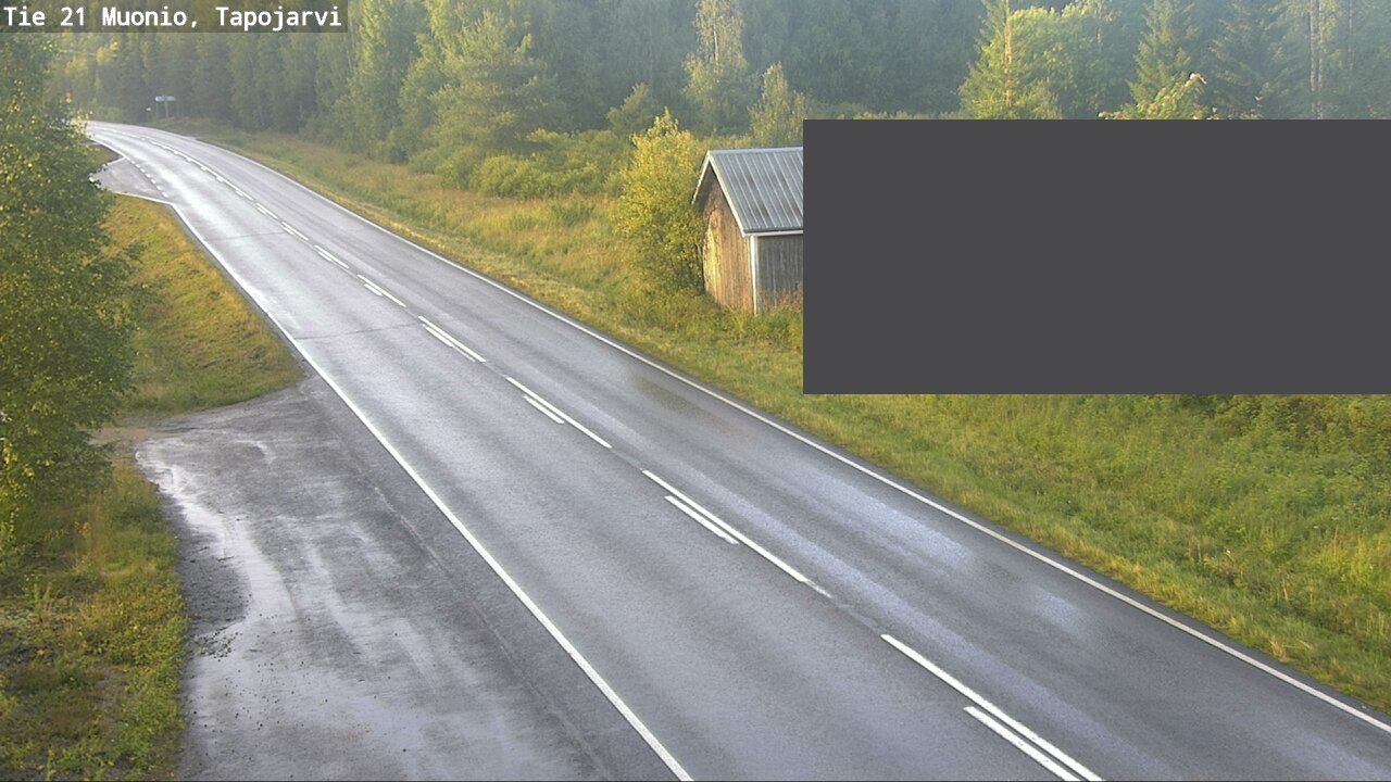 Kelikamerat Kuva Tie 21 Muonio, Tapojärvi, Muonio, Lappi