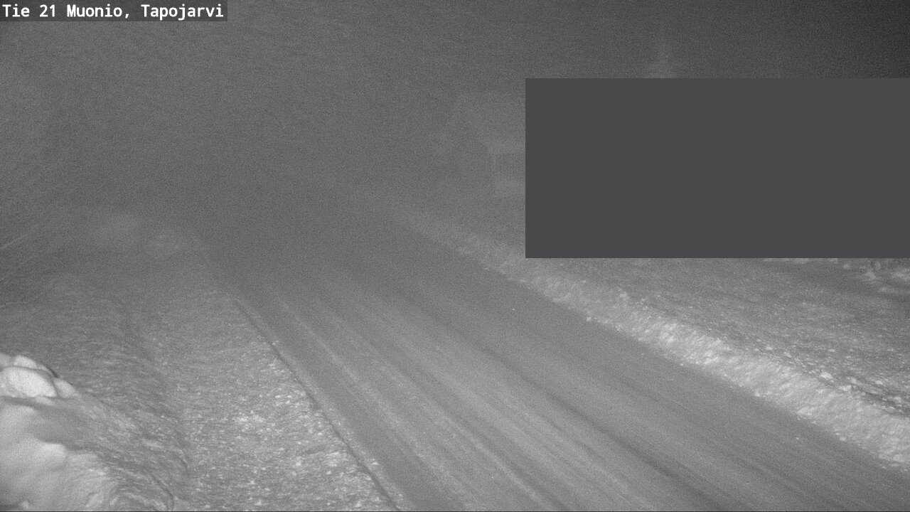 Weather Camera Image Väg 21 Muonio, Tapojärvi, Muonio, Lappi