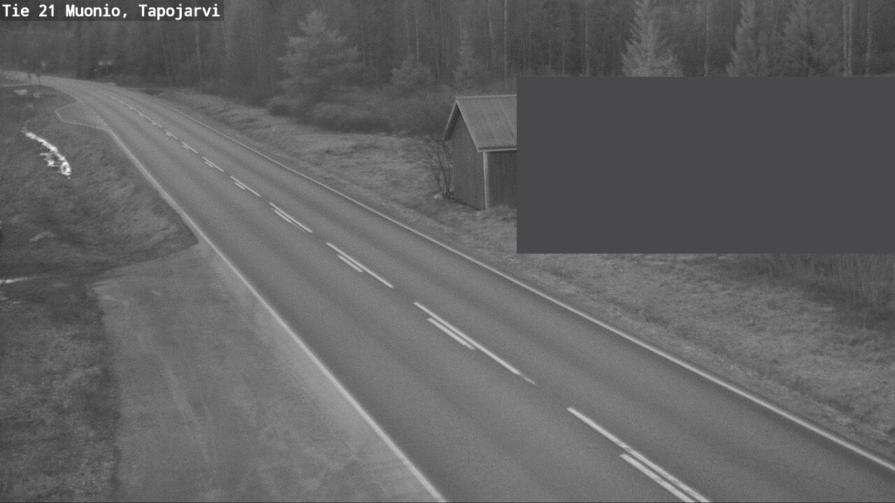 Kelikamerat Kuva Tie 21 Muonio, Tapojärvi, Muonio, Lappi