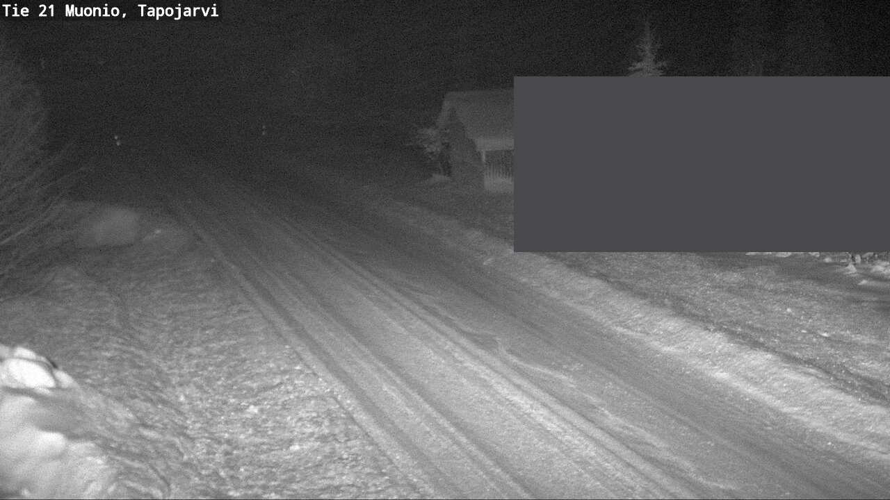 Weather Camera Image Väg 21 Muonio, Tapojärvi, Muonio, Lappi