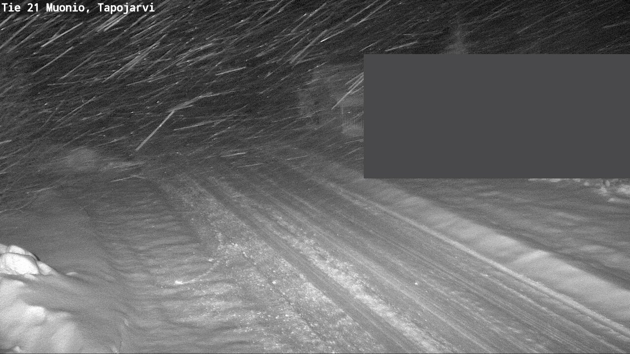 Weather Camera Image Väg 21 Muonio, Tapojärvi, Muonio, Lappi