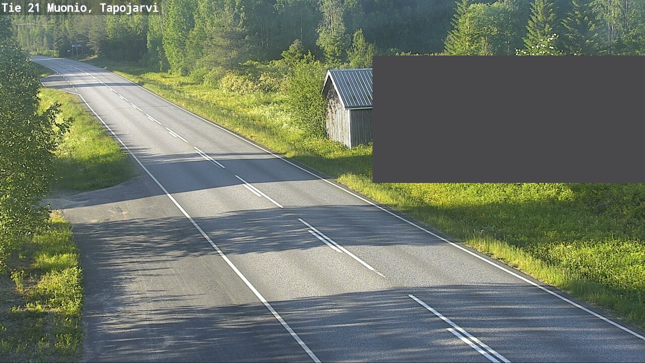 Kelikamerat Kuva Tie 21 Muonio, Tapojärvi, Muonio, Lappi