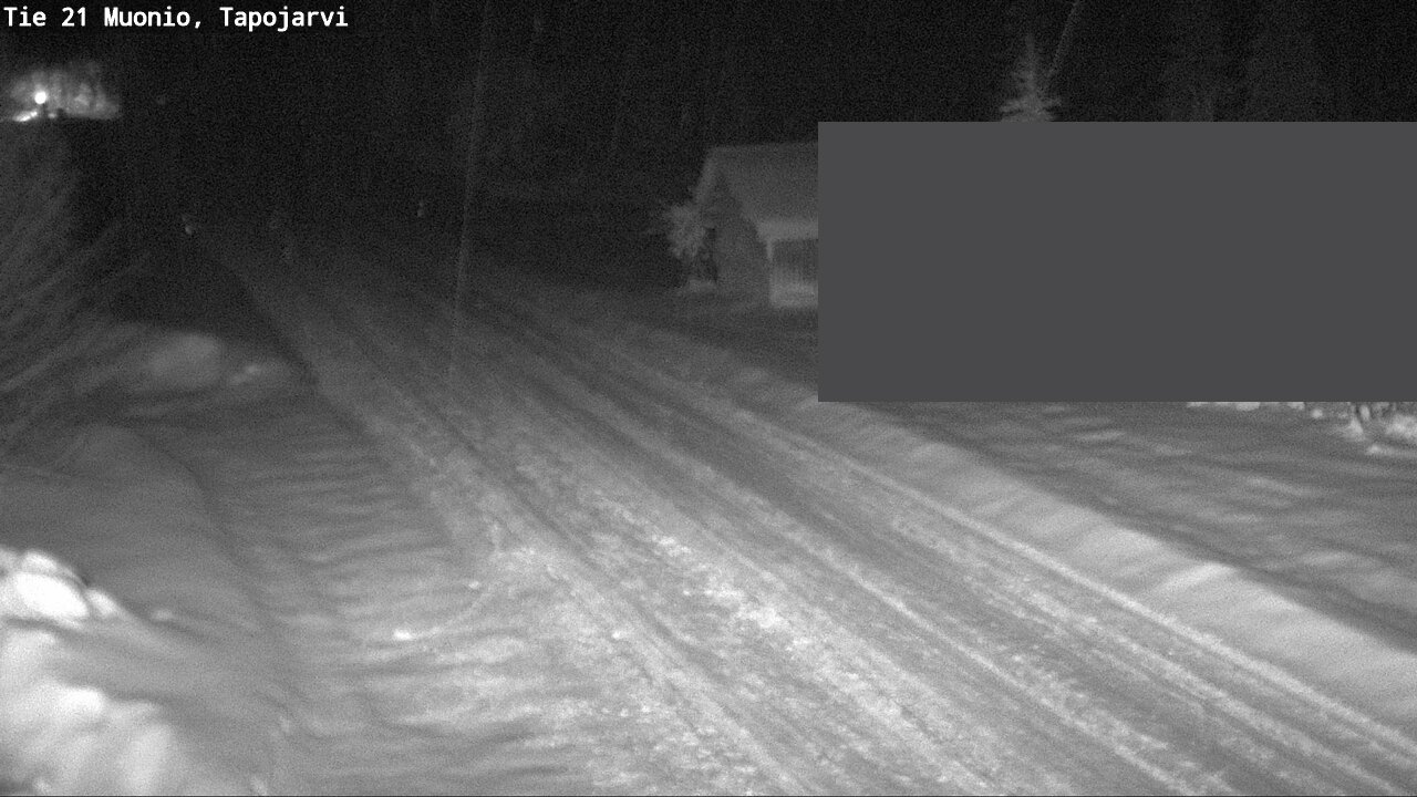 Weather Camera Image Väg 21 Muonio, Tapojärvi, Muonio, Lappi