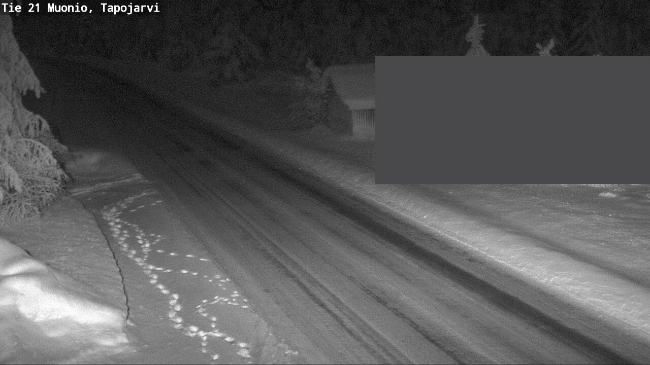 Kelikamerat Kuva Tie 21 Muonio, Tapojärvi, Muonio, Lappi