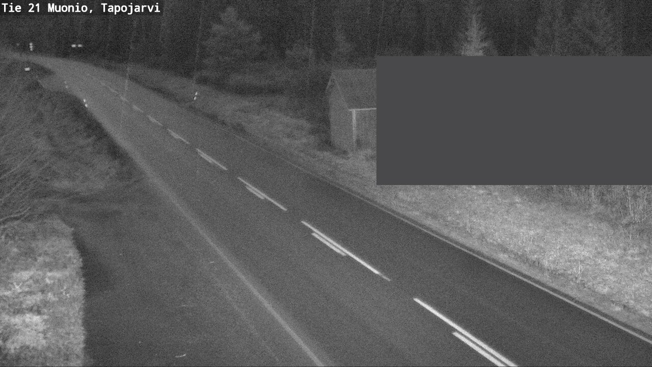 Kelikamerat Kuva Tie 21 Muonio, Tapojärvi, Muonio, Lappi