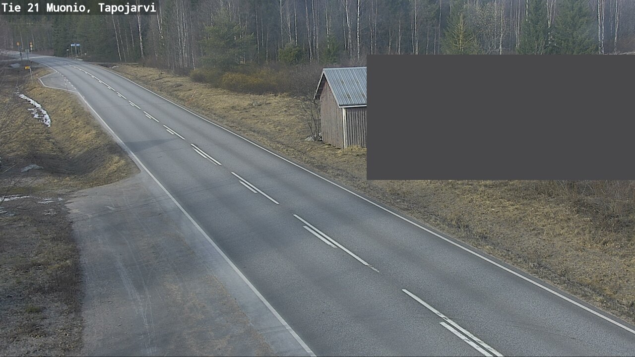 Kelikamerat Kuva Tie 21 Muonio, Tapojärvi, Muonio, Lappi