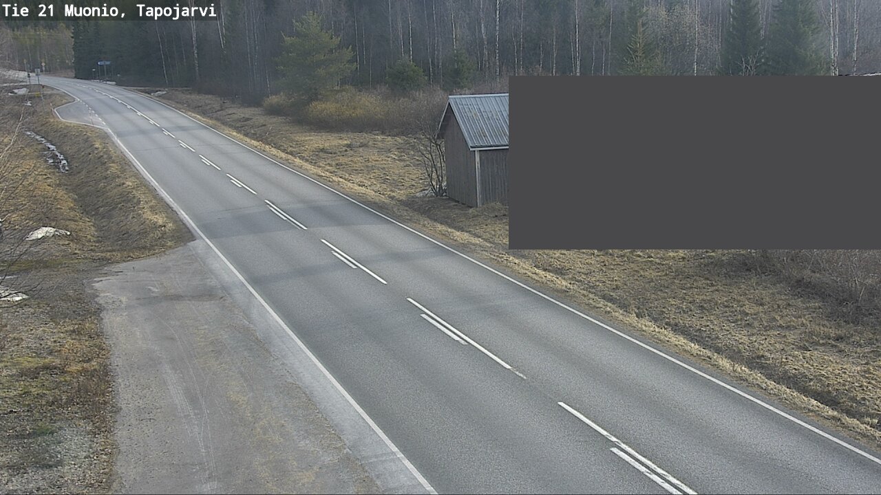 Kelikamerat Kuva Tie 21 Muonio, Tapojärvi, Muonio, Lappi