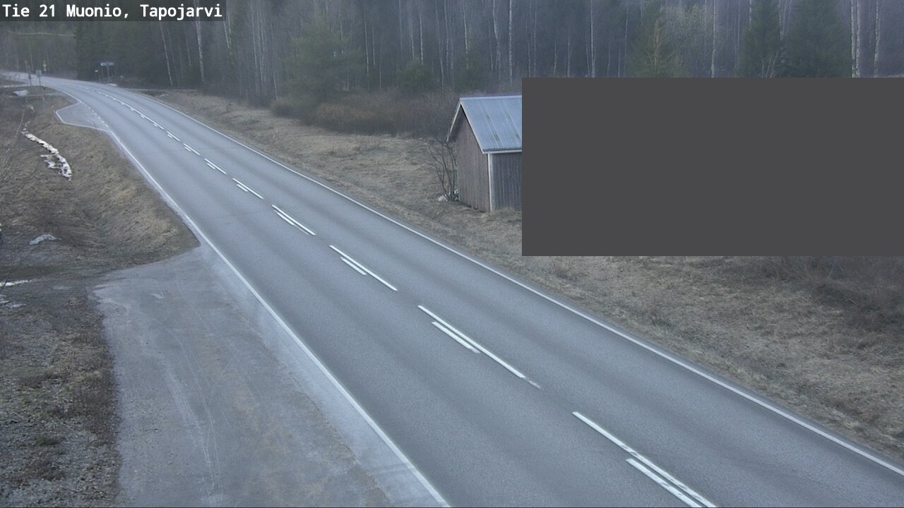 Kelikamerat Kuva Tie 21 Muonio, Tapojärvi, Muonio, Lappi