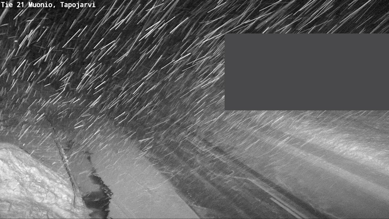 Kelikamerat Kuva Tie 21 Muonio, Tapojärvi, Muonio, Lappi