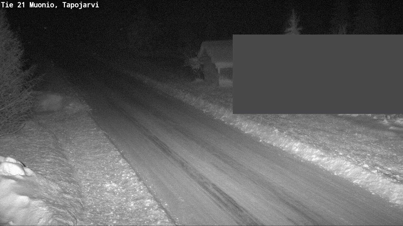 Weather Camera Image Väg 21 Muonio, Tapojärvi, Muonio, Lappi