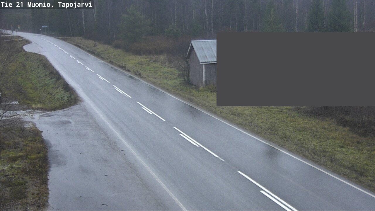 Kelikamerat Kuva Tie 21 Muonio, Tapojärvi, Muonio, Lappi