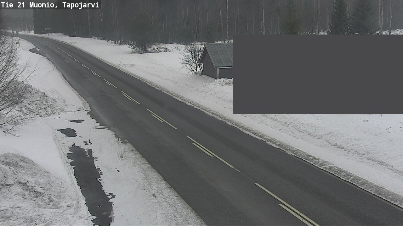 Kelikamerat Kuva Tie 21 Muonio, Tapojärvi, Muonio, Lappi