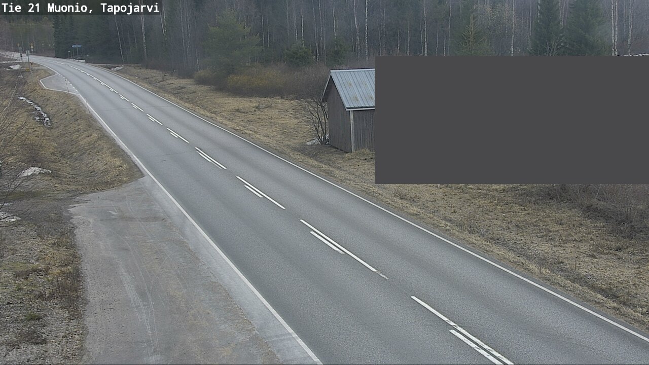 Kelikamerat Kuva Tie 21 Muonio, Tapojärvi, Muonio, Lappi