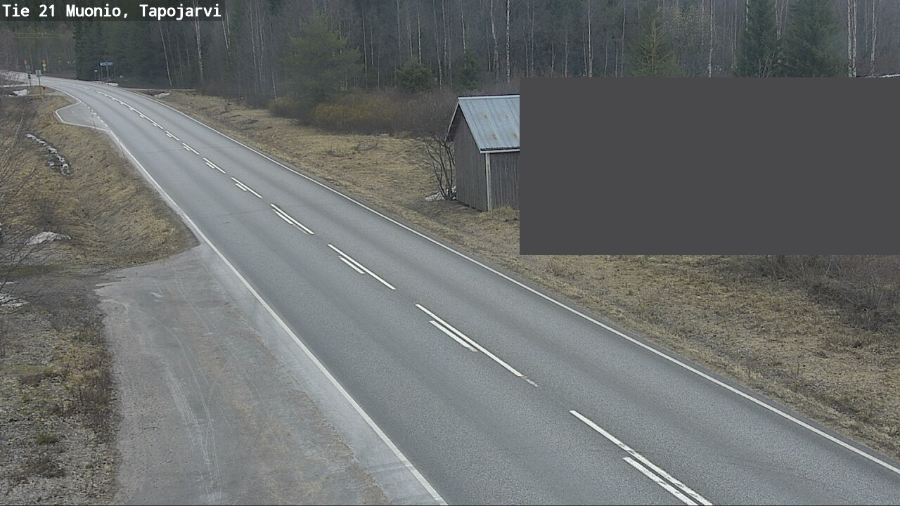 Kelikamerat Kuva Tie 21 Muonio, Tapojärvi, Muonio, Lappi